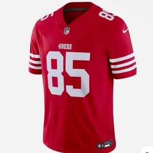 Nike Red and White 49ers Jersey